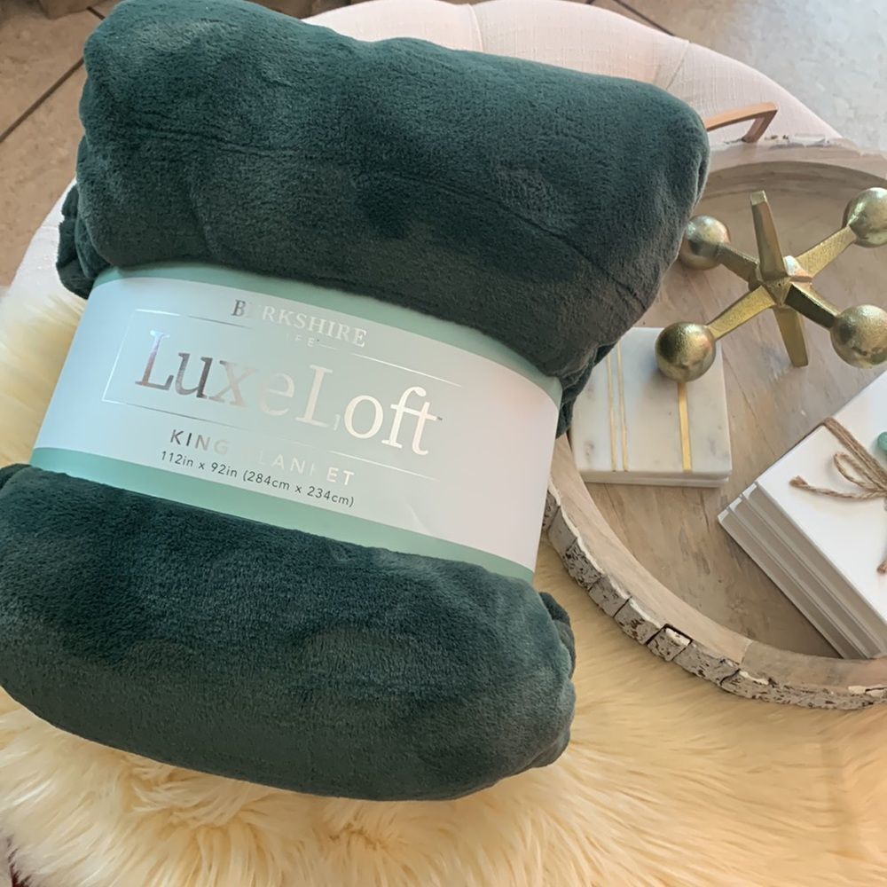 LUXELOFT BERKSHIRE KING BLANKET